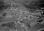 Flygfoto över Gulleråsen, Rättvik 1960.