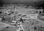 Flygfoto över Gopshus, Mora 1962.