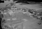 Flygfoto över Grådö, Hedemora 1962.