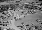 Flygfoto över Fors, Avesta 1965.