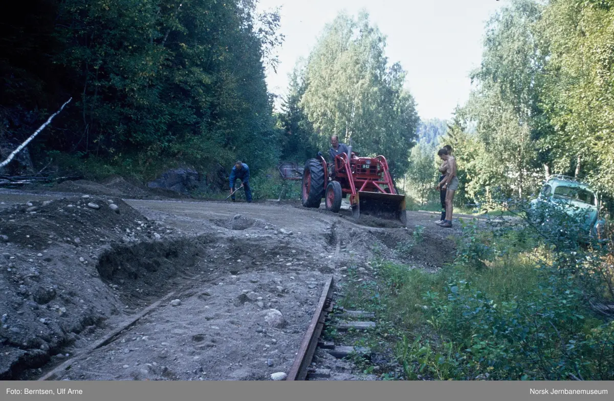 Rydding av planovergang i forbindelse med fremføring av Askim-Solbergfossbanens motorvogner fra Solbergfoss til Askim