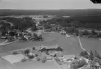 Flygfoto över Östanfors, Fors st, Avesta 1935-1937.