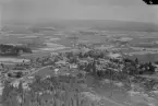 Flygfoto över Sellnäs, Borlänge 1935-1937.