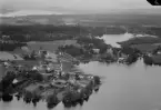 Flygfoto över Långshyttan 1935-1937.