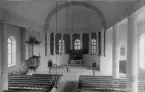 Interiör av Folkärna kyrka, Avesta 1944.