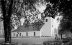 Ludvika, Grangärde kyrka 1944.
Läs mer om Grangärde kyrka i boken: Dalarnas kyrkor i ord och bild.