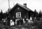 Fridhem vid Hjorteds station 1915.