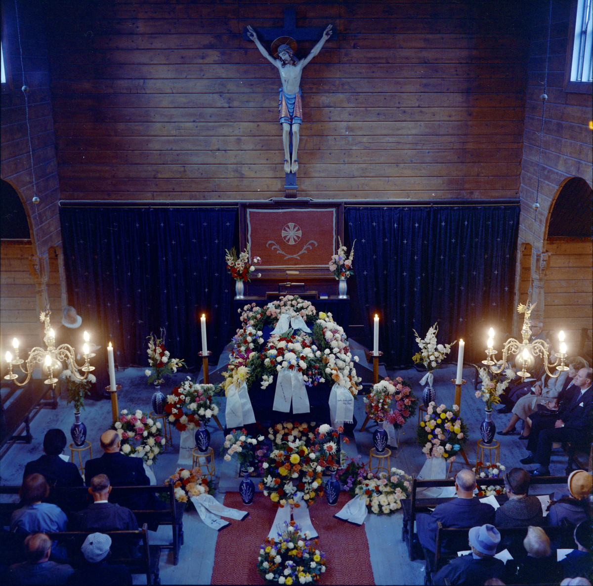 Lilly Schrøder's begravelse