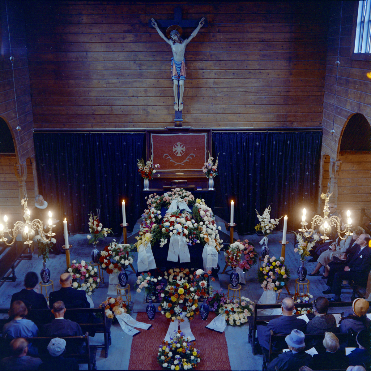 Lilly Schrøder's begravelse