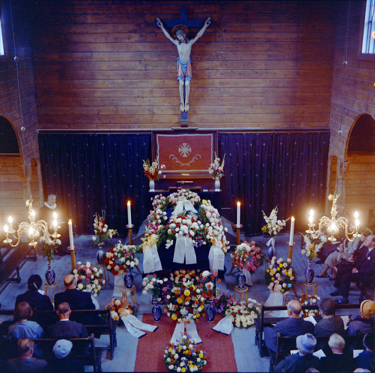 Lilly Schrøder's begravelse