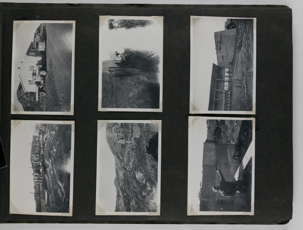 Foto fra heimevernsøvelser rett etter krigen.