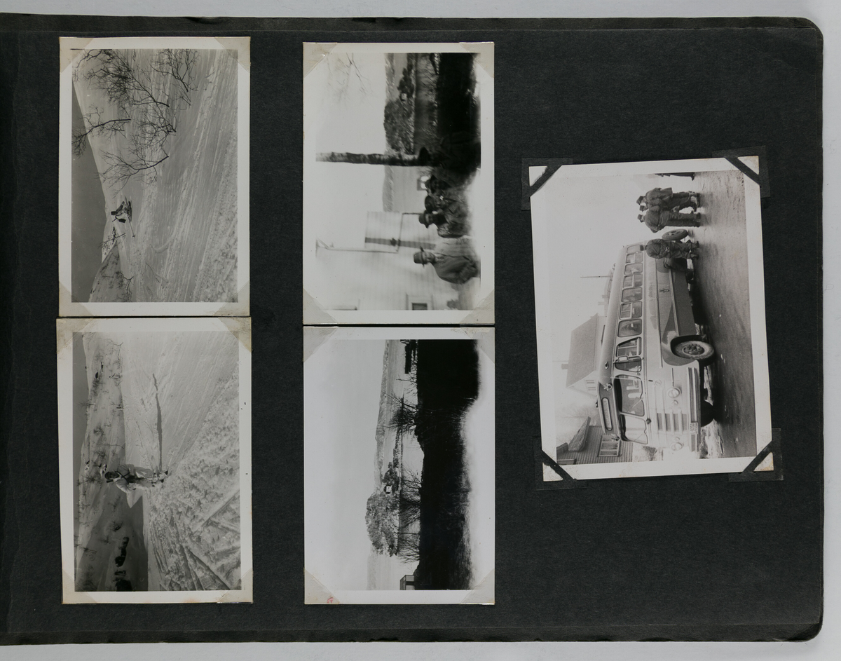 Foto fra heimevernsøvelser rett etter krigen.