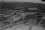 Flygfoto över Marnäs, Enviken 1935-1937.