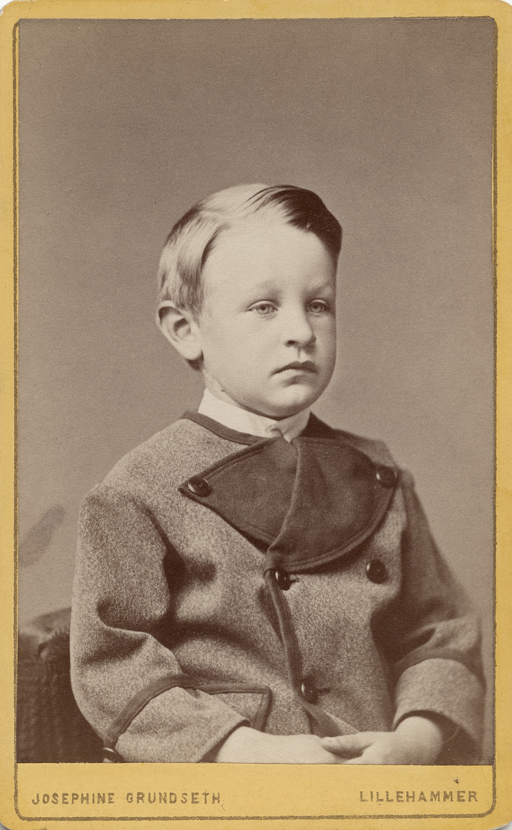 Portrett av en liten gutt