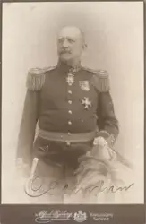 Porträtt av generalmajor Christofer Lemchen.
