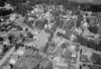 Flygfoto över Horndal, Avesta 1953.