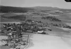 Flygfoto över Jälkarbyn, Hedemora 1935-1937.