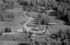 Flygfoto över Hotell Dalecarlia, Tällberg, Leksand 1956.