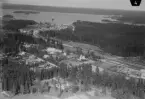 Flygfoto över Horndal, Avesta 1935-1937.