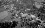 Flygfoto över Horndal, Avesta 1958.