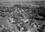 Flygfoto över Insjön, Leksand 1960.