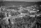 Flygfoto över Hälsinggården, Falun 1962.