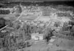 Flygfoto över Hälsinggården, Falun 1962.