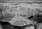 Flygfoto över Häradsbygden 1966.
