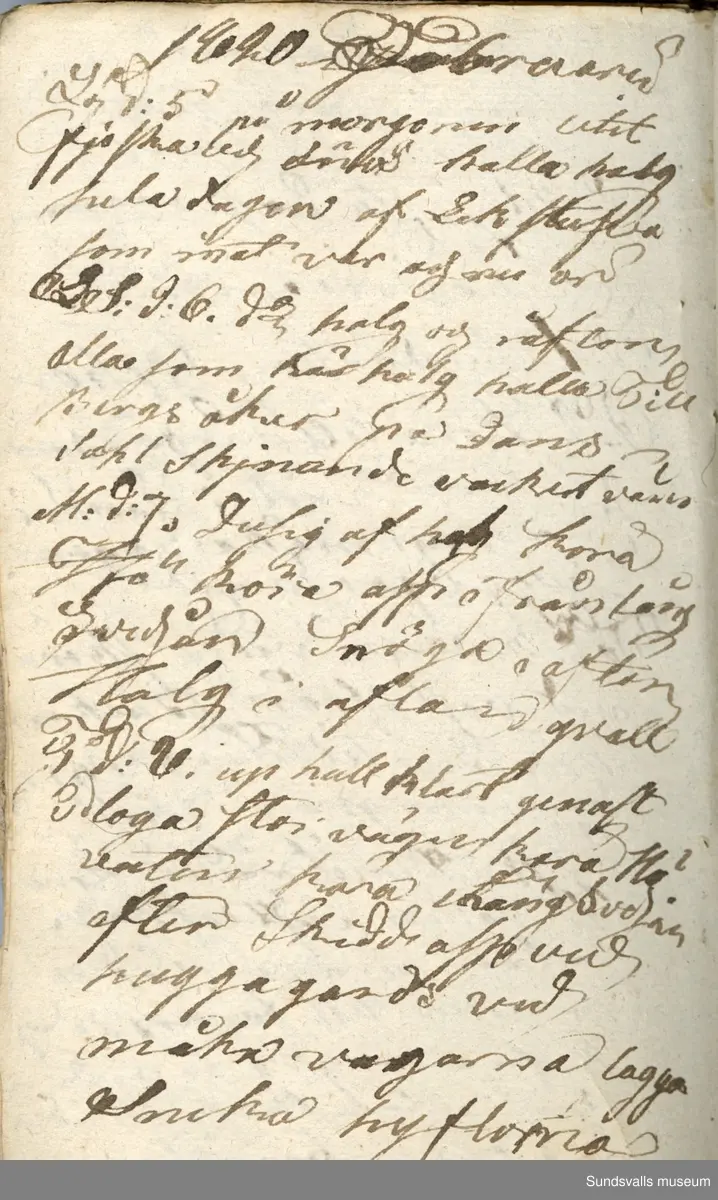 Anteckningarna är gjorda mellan 1817–1870 och rör främst de dagliga sysslorna på gården. 
Hindrich Ersson Åhlén föddes på ett mindre hemman i Söderåsen, Selånger. 1823 övertog han skötseln av gården.