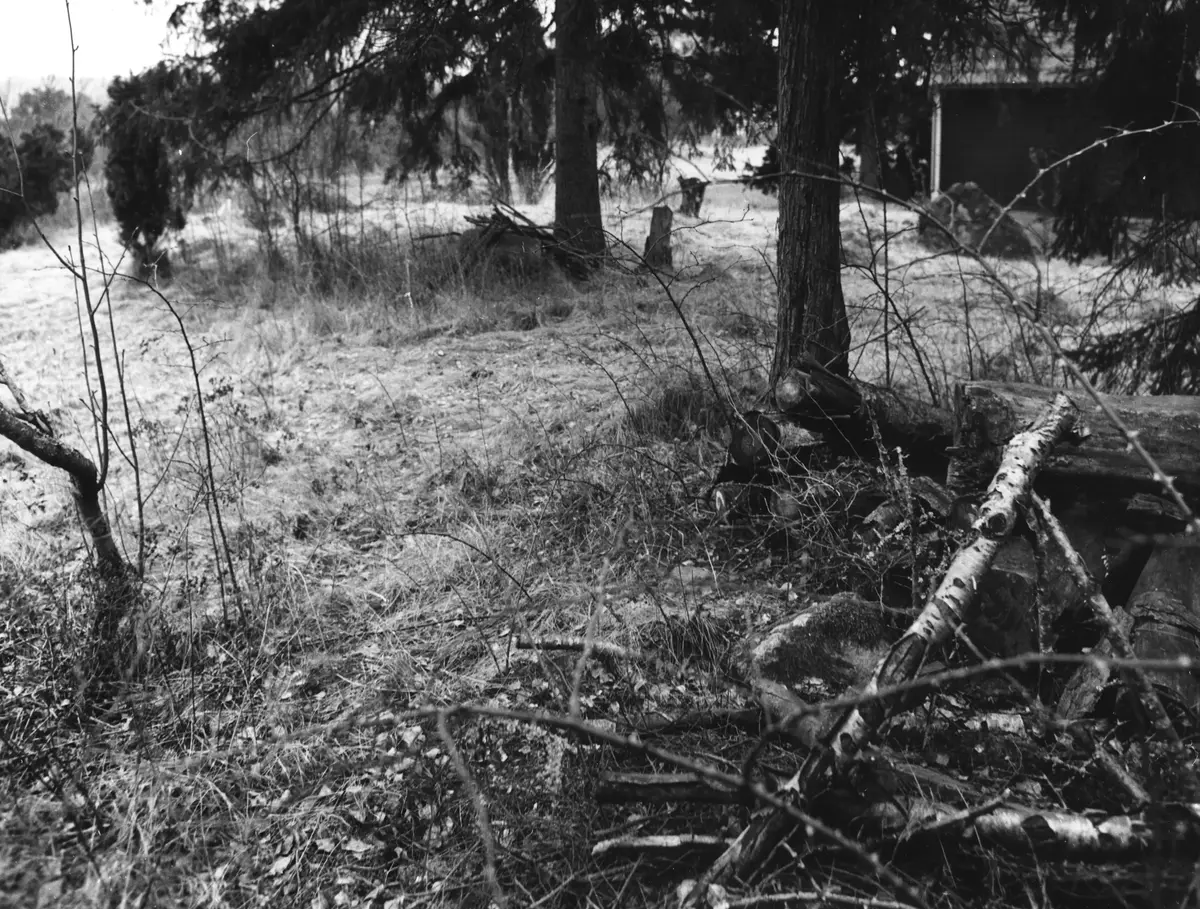 Sportstugeområde vid Troxhammar.