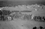 Flygfoto över Malungsfors, Malung 1954.