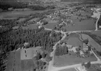 Flygfoto över Kärvsåsen, Rättvik 1960.