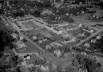 Flygfoto över Långshyttan 1964.