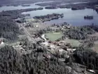 Flygfoto över Kättbo 1966.