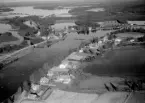 Flygfoto över Torsång Borlänge 1967.