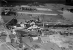 Flygfoto över Fors bruk, Avesta 1935-1937.