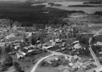 Flygfoto över Gesunda, Mora 1962.