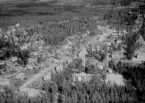 Flygfoto över Grycksbo, Falun 1962.