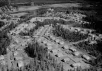 Flygfoto över Grängesberg 1965.