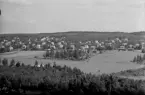 Flygfoto över Grängesberg 1946.