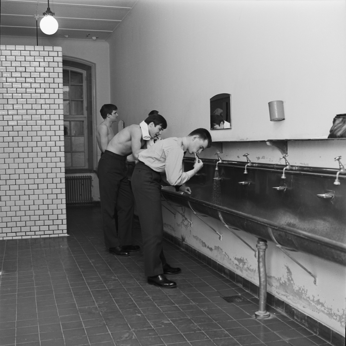 Arméns underofficersskola, tvättsvårigheter, Uppsala 1967