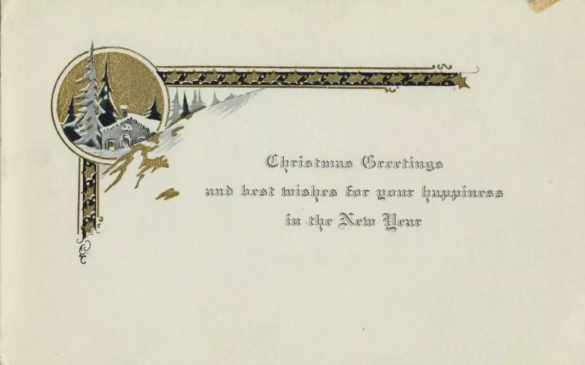 Amerikansk julekort, Norsk utvandrermuseum