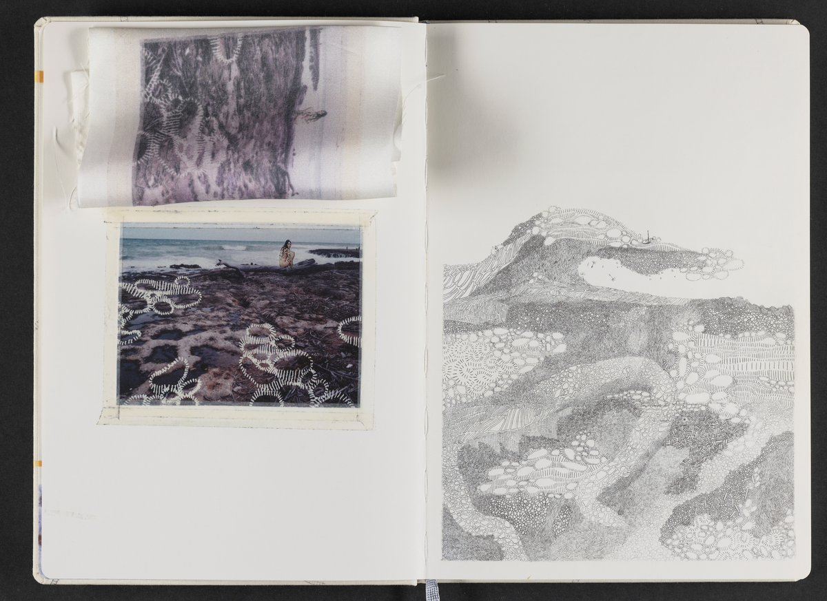 Kunstbok produsert av kunstner Sara Skorgan Teigen. Boken er håndskrevet og med innlimte fotografier, blyanttegninger, originale postivfotografier, silketrykk og tekstiltrykk. Førsteutgave kom ut i et opplag på 750 eksemplarer, og 10 eksemplarer kom i et begrenset opplag med originale verk, hvorav dette er # 2/10.