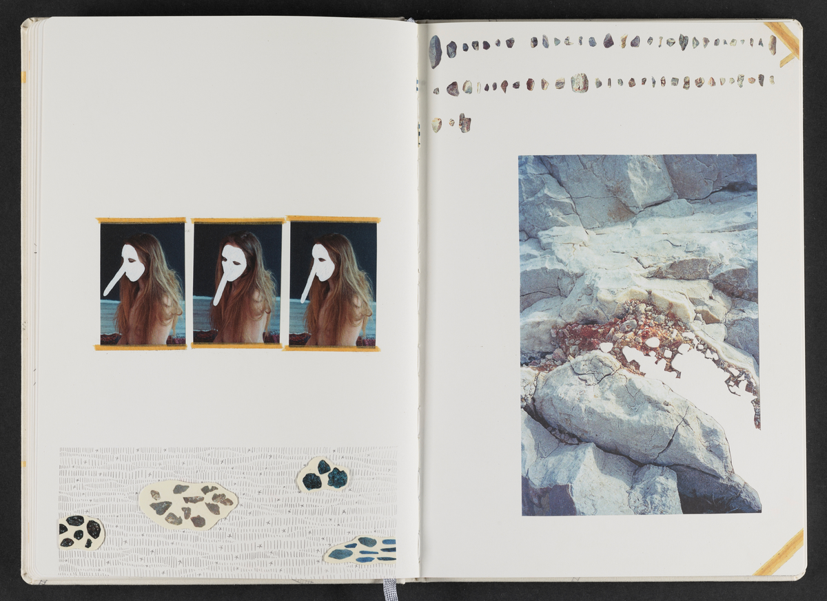 Kunstbok produsert av kunstner Sara Skorgan Teigen. Boken er håndskrevet og med innlimte fotografier, blyanttegninger, originale postivfotografier, silketrykk og tekstiltrykk. Førsteutgave kom ut i et opplag på 750 eksemplarer, og 10 eksemplarer kom i et begrenset opplag med originale verk, hvorav dette er # 2/10.