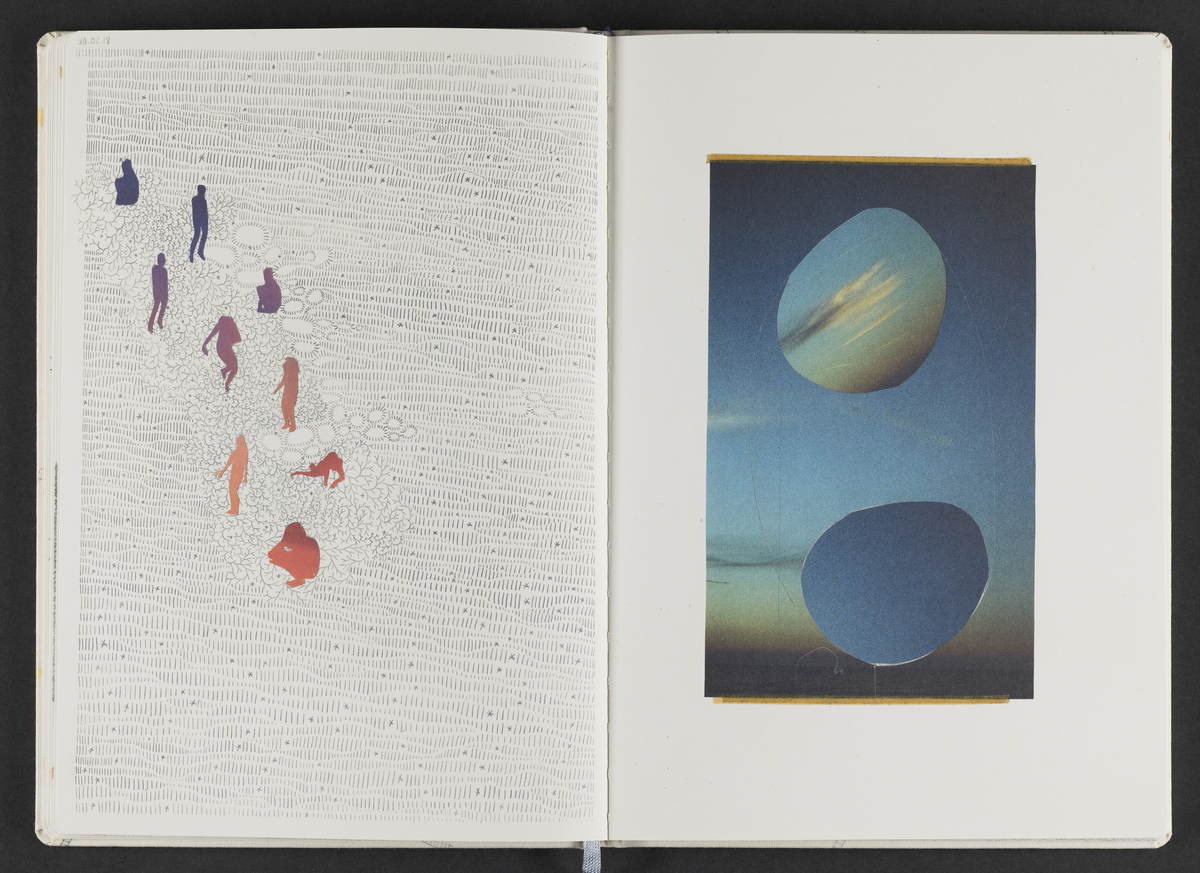 Kunstbok produsert av kunstner Sara Skorgan Teigen. Boken er håndskrevet og med innlimte fotografier, blyanttegninger, originale postivfotografier, silketrykk og tekstiltrykk. Førsteutgave kom ut i et opplag på 750 eksemplarer, og 10 eksemplarer kom i et begrenset opplag med originale verk, hvorav dette er # 2/10.