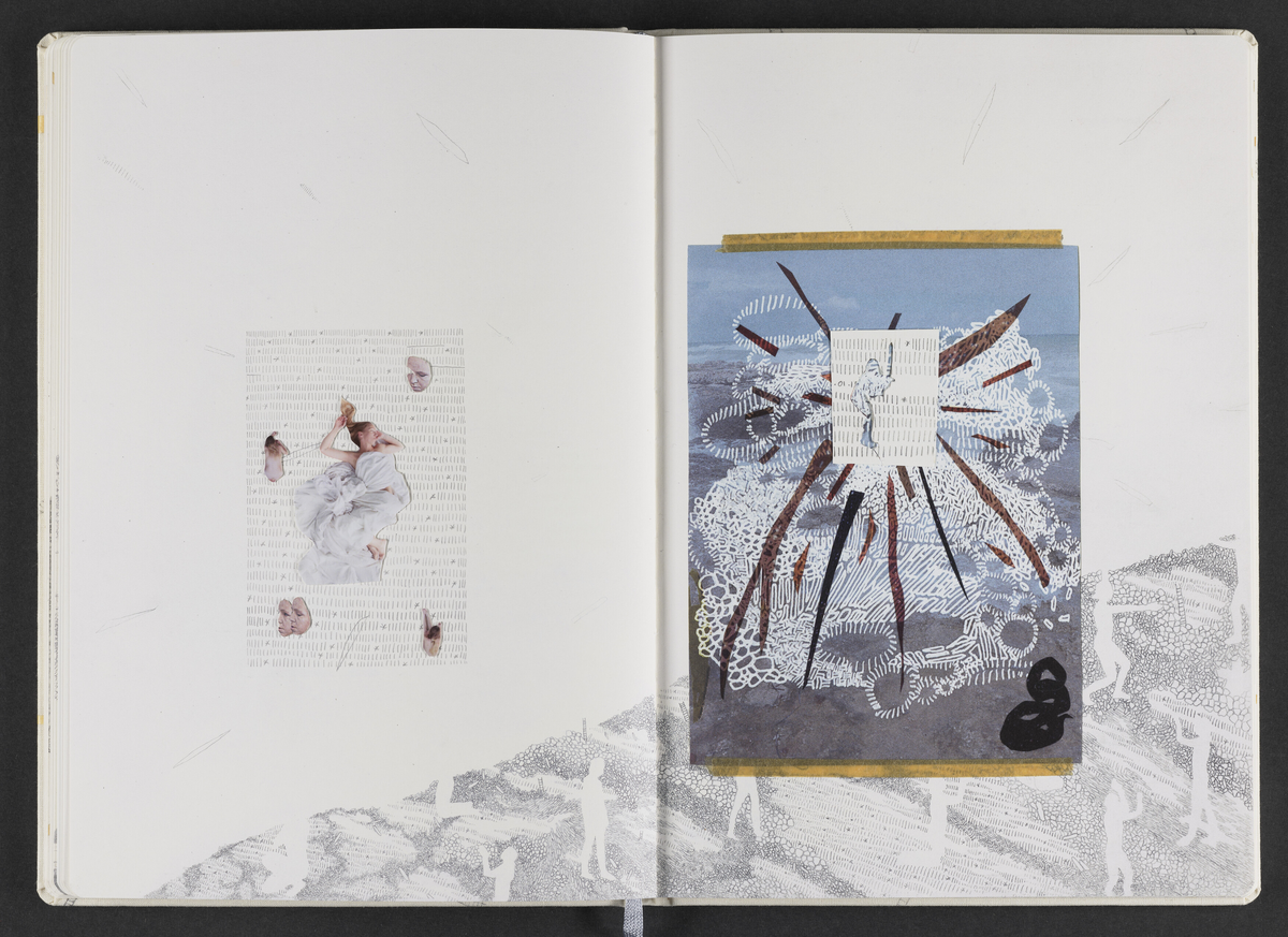 Kunstbok produsert av kunstner Sara Skorgan Teigen. Boken er håndskrevet og med innlimte fotografier, blyanttegninger, originale postivfotografier, silketrykk og tekstiltrykk. Førsteutgave kom ut i et opplag på 750 eksemplarer, og 10 eksemplarer kom i et begrenset opplag med originale verk, hvorav dette er # 2/10.