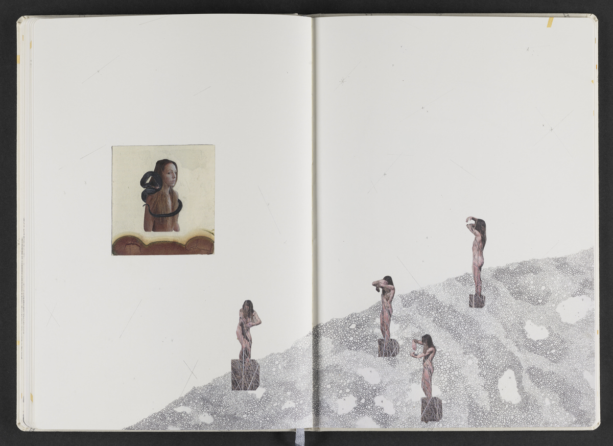 Kunstbok produsert av kunstner Sara Skorgan Teigen. Boken er håndskrevet og med innlimte fotografier, blyanttegninger, originale postivfotografier, silketrykk og tekstiltrykk. Førsteutgave kom ut i et opplag på 750 eksemplarer, og 10 eksemplarer kom i et begrenset opplag med originale verk, hvorav dette er # 2/10.