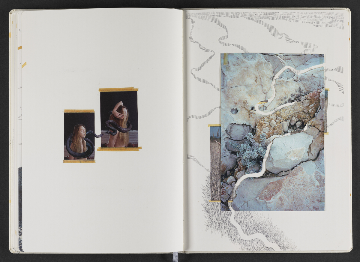 Kunstbok produsert av kunstner Sara Skorgan Teigen. Boken er håndskrevet og med innlimte fotografier, blyanttegninger, originale postivfotografier, silketrykk og tekstiltrykk. Førsteutgave kom ut i et opplag på 750 eksemplarer, og 10 eksemplarer kom i et begrenset opplag med originale verk, hvorav dette er # 2/10.