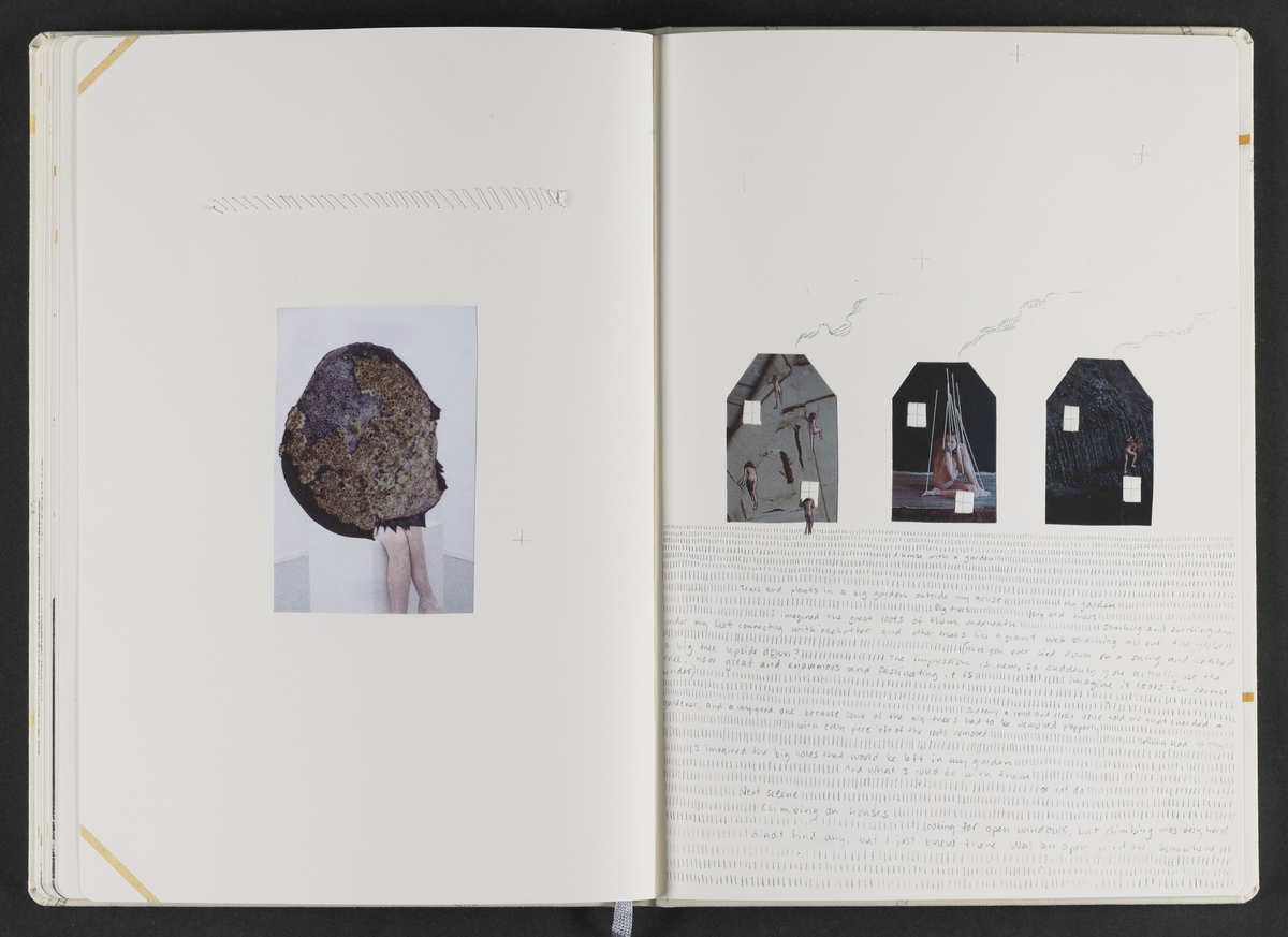 Kunstbok produsert av kunstner Sara Skorgan Teigen. Boken er håndskrevet og med innlimte fotografier, blyanttegninger, originale postivfotografier, silketrykk og tekstiltrykk. Førsteutgave kom ut i et opplag på 750 eksemplarer, og 10 eksemplarer kom i et begrenset opplag med originale verk, hvorav dette er # 2/10.