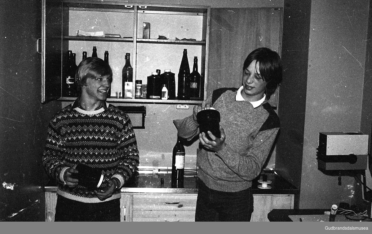 Prekeil'n, skuleavis Vågå ungdomsskule, ca 1985
Magne Aabakken. Bjørn Skogen.
